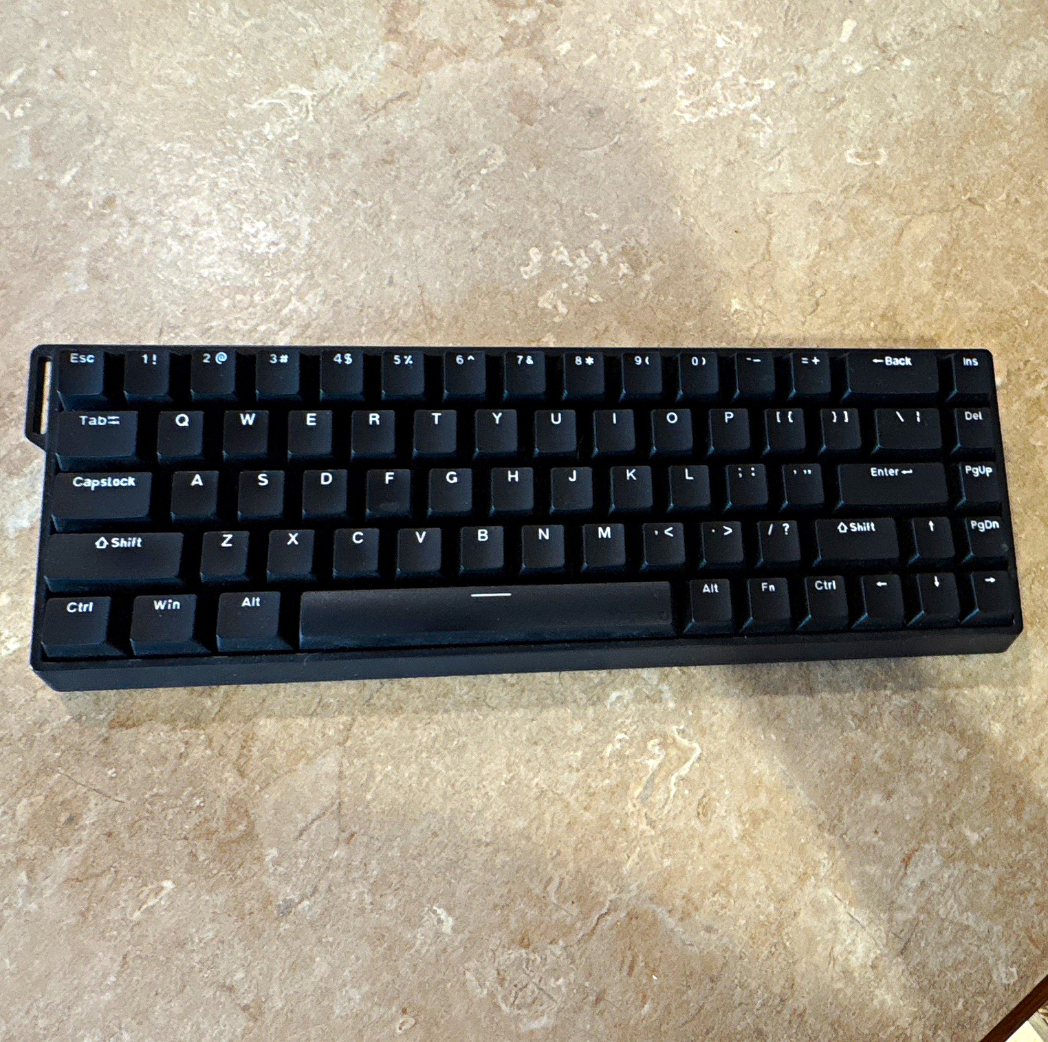 Aula WIN60he Wired Mechanical Illuminated Keyboard QWERTY English Black 0.1