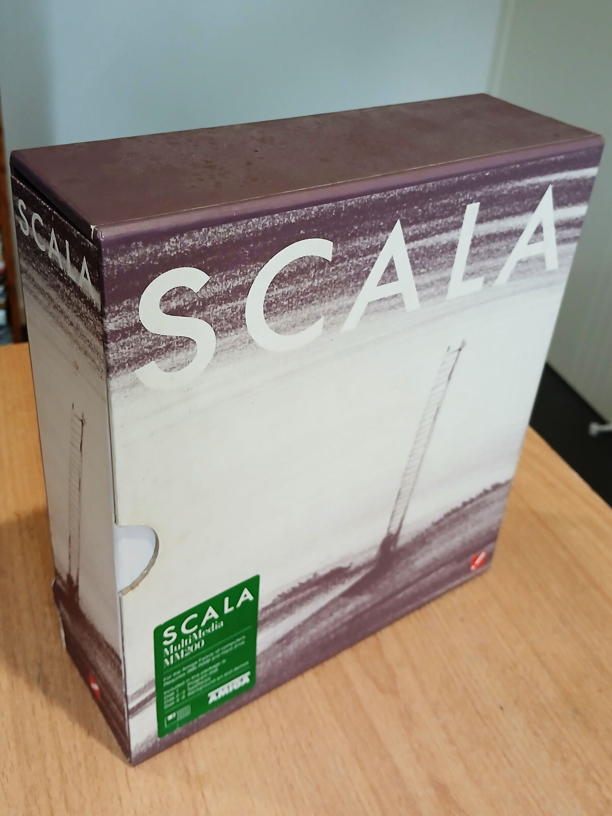 SCALA Multimedia MM200 (box & user manual ONLY) for Commodore Amiga