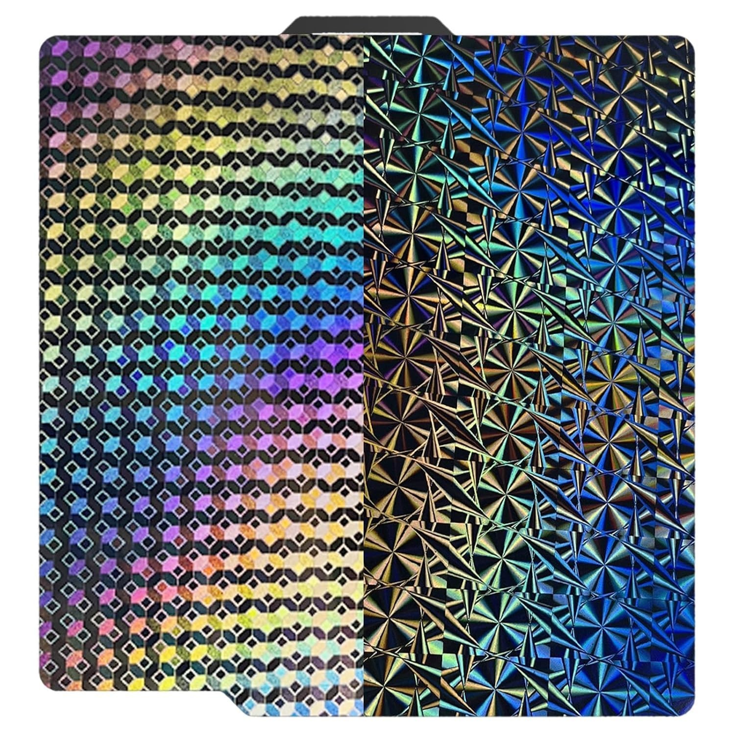 Smooth Holographic Build Plate for Bambu Lab P2S/X2D/X1/X1C/X1E/P1P/P1S/A1,257x2
