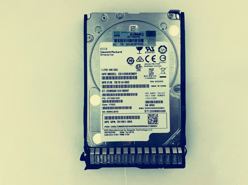 FOR HP 1.2TB 10K SAS 12G 2.5"HDD 781578-001 HDD 781514-002 ST1200MM0088 G8 G9