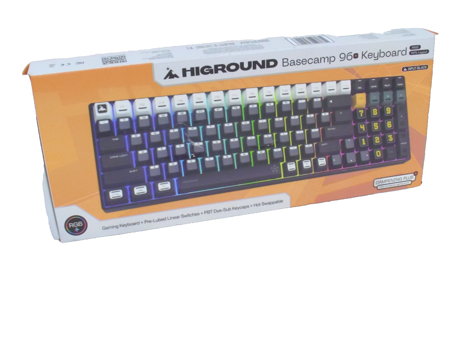 Higround - Basecamp 96+ Keyboard - INPUT Black