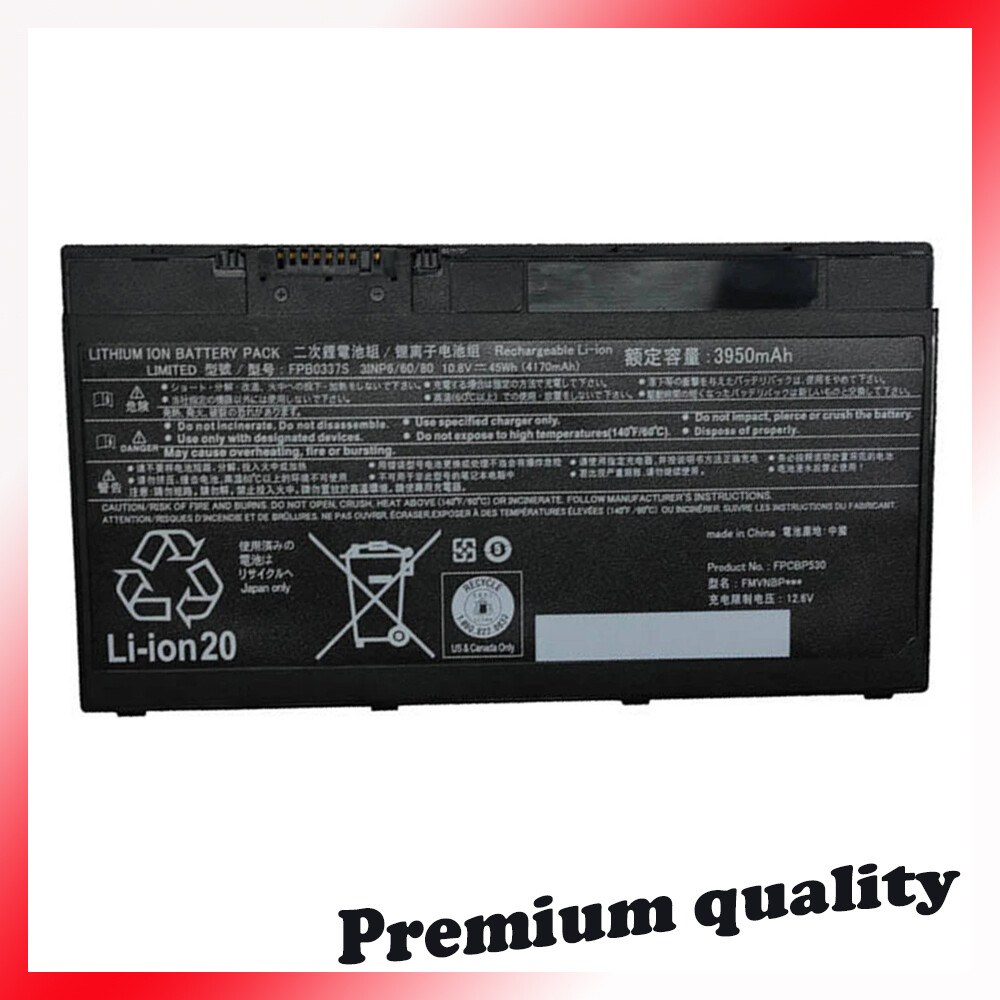 New FPB0337S Battery for Fujitsu Lifebook P727 P728 U727 U728 U729 FPCBP528