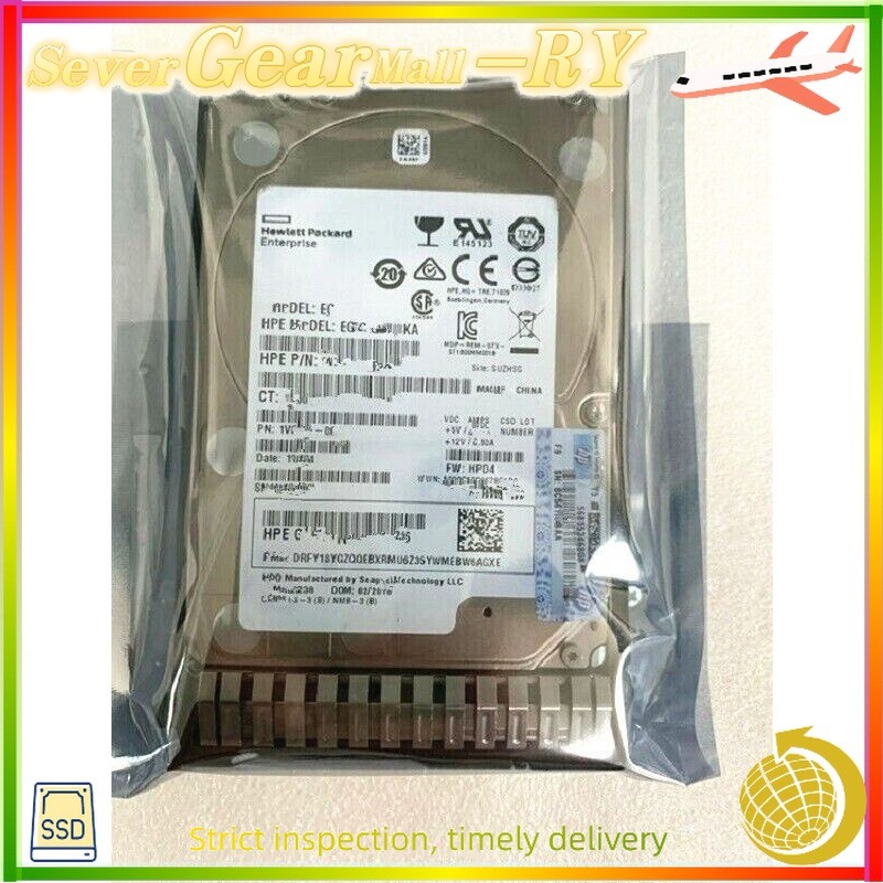 New FIT FOR HPE 870765-B21 870798-001 900GB SAS 6G 10K SFF SC HDD Hard Drive