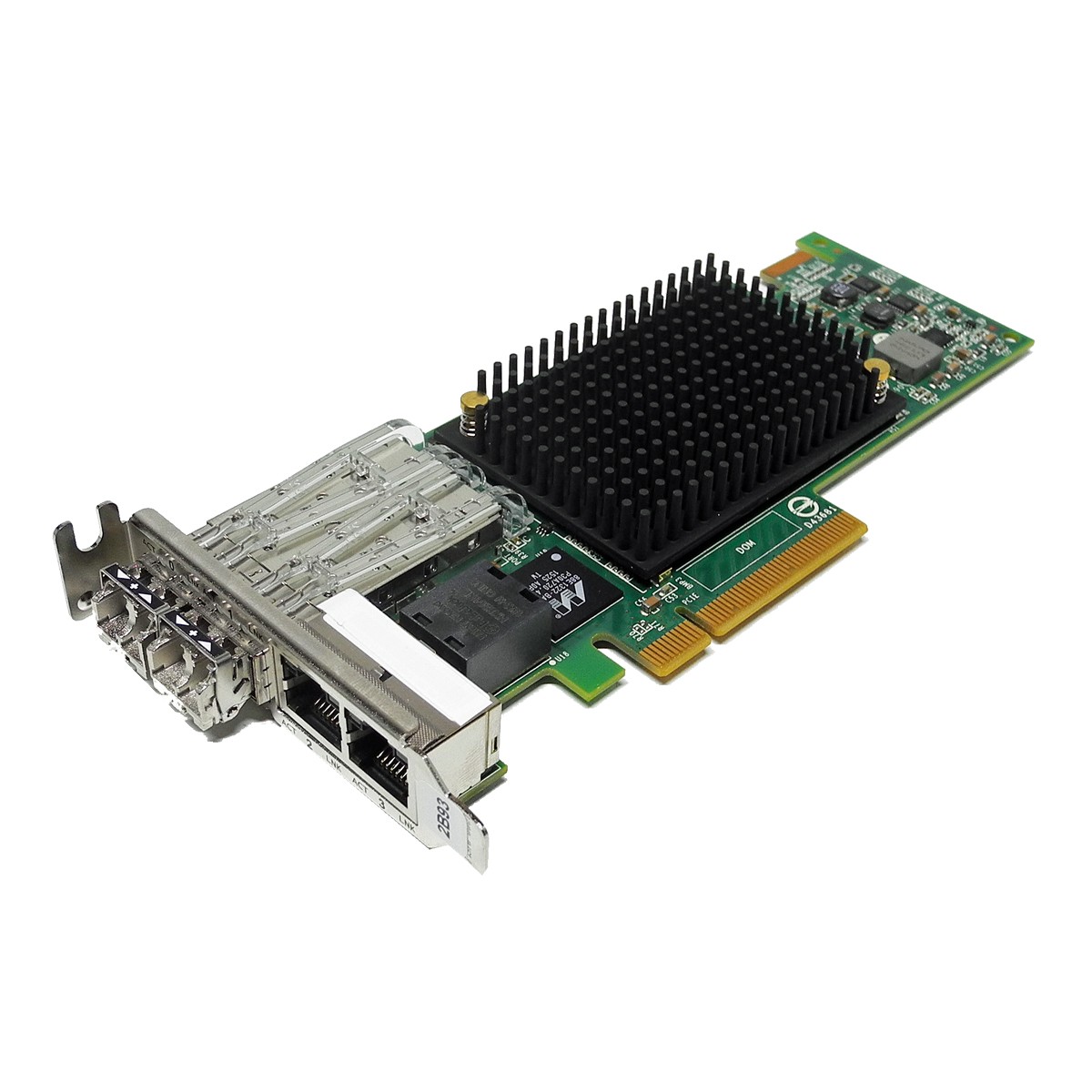 IBM 2B93 4-Port (2x10Gb FC SFP+ / 2x GbE RJ45) PCIe x8 Adapter 00ND479 P006931