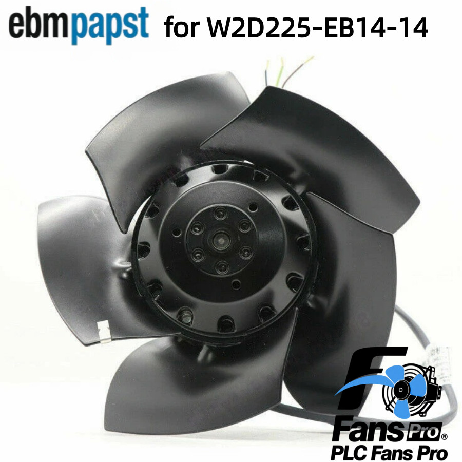 1PCS New Ebmpapst W2D225-EB14-14 400V For Siemens Spindle Motor Fan  Fast Ship