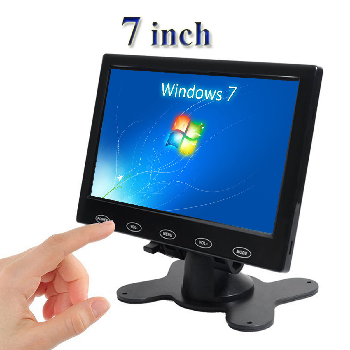 7"/9" CCTV Monitor PC Screen AV VGA HDMI 1080P Display for Raspberry Pi DSLR