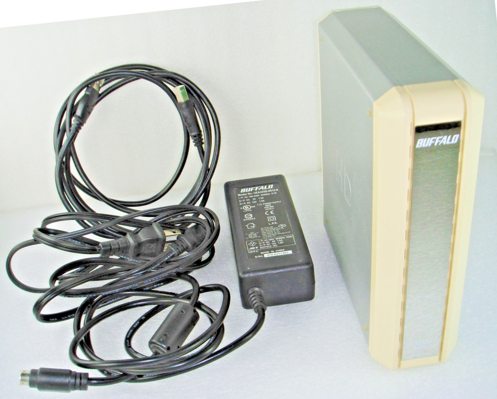 Buffalo Drive Station 160GB USB 2.0/1.1 External Hard Drive HD-HB160U2-WR