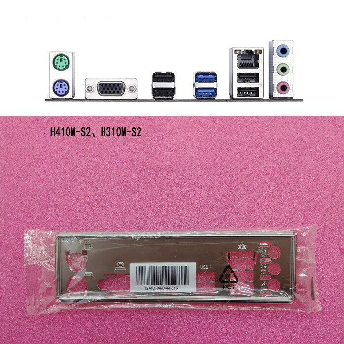 H410M-S2 H310M-S2 FOR GIGABYTE IO I/O SHIELD Back Plate BackPlate