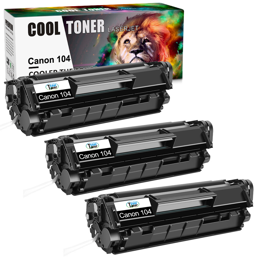 Toner Cartridge 104 Replacement For Canon 104 ImageClass MF4150 D420 MF4350d Lot