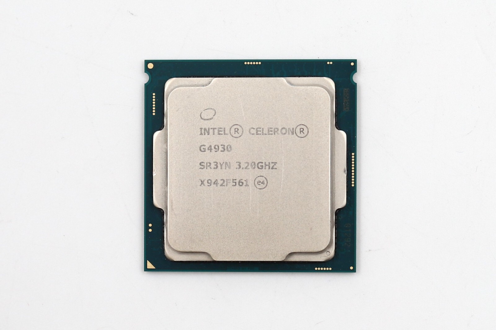 Intel Celeron G4930 3.20GHz Dual-Core 2MB LGA 1151 CPU P/N: SR3YN Tested Working