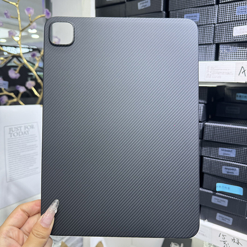 Genuine Carbon Fiber Ultra Slim Case Apple iPad Pro 13 11" 2025 Matte Back Cover