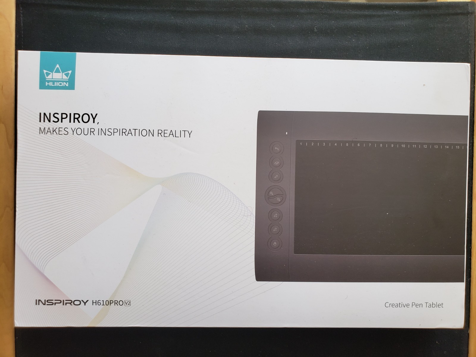 Huion Inspiroy H610PRO V2 Creative Pen Tablet New Open Box