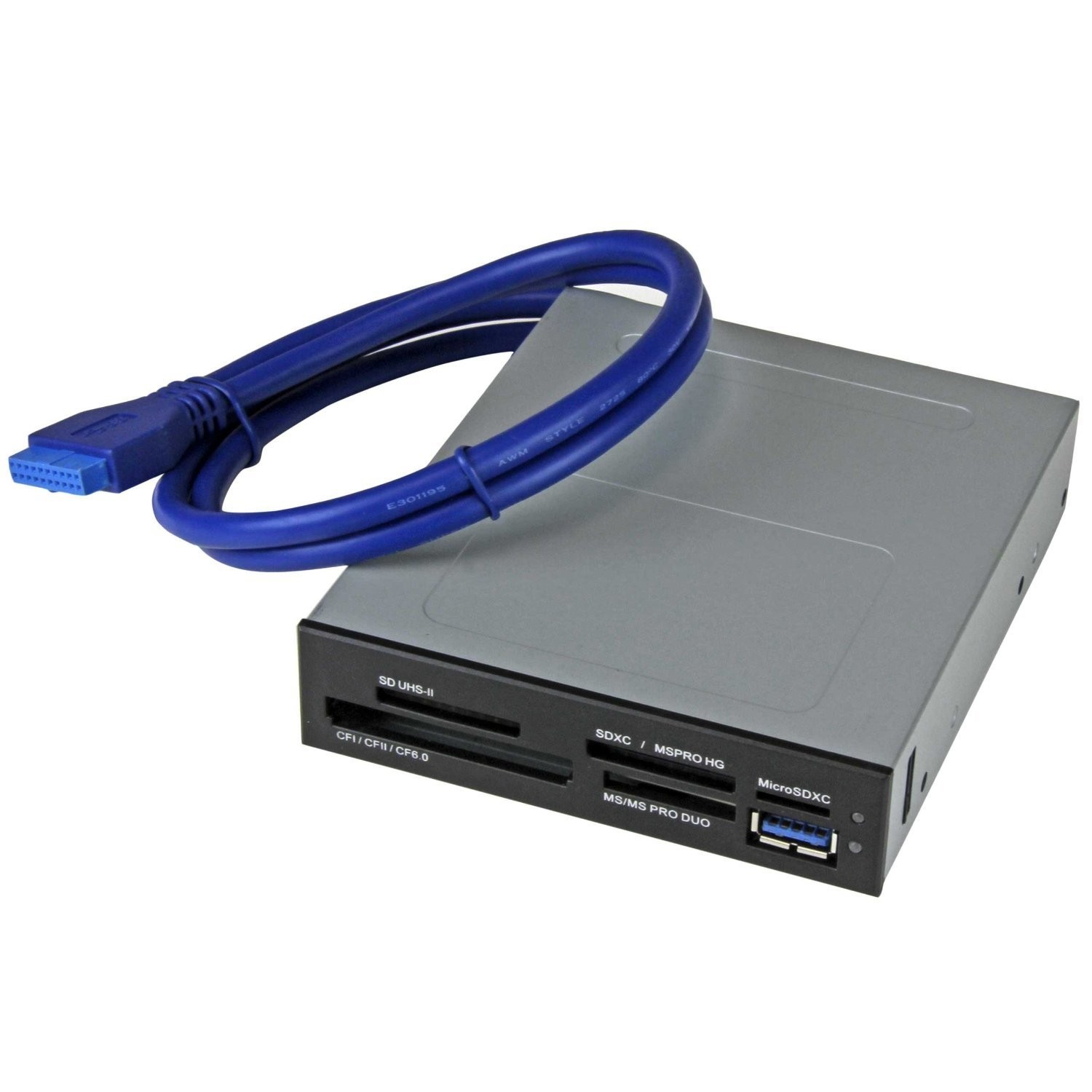 StarTech 3.5in Internal USB 3.0 Multi-Card Reader UHS-II 5-Slot 35FCREADBU3