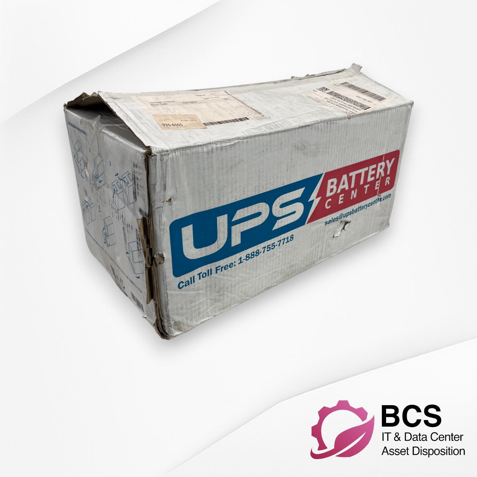 LOT OF 2 UPS BATTERY CENTER UBC11/UBC11 Replacement Battery