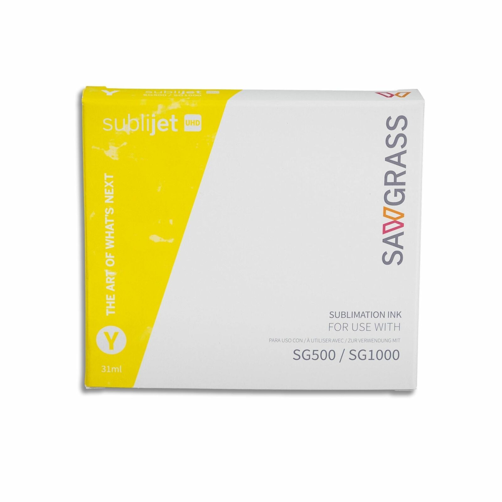 Sawgrass SubliJet-HD Ink SG500 & SG1000 - Yellow (Y) 31 ML