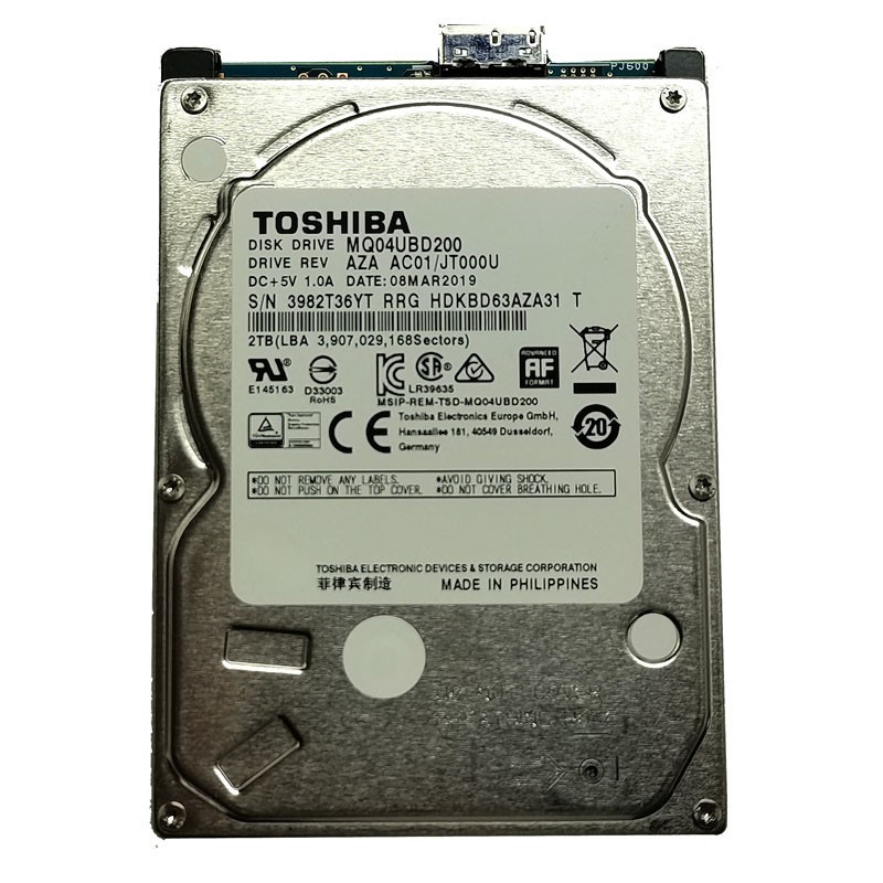 be suitable for Toshiba 2TB MQ04UBD200 2.5" USB 3.0 External HDD Hard Disk Drive