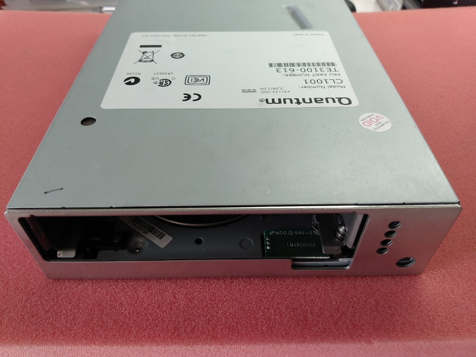 CL1001 Quantum LTO2 Tape Drive TE3100-613 68Pin LVD SCSI Loader tested working