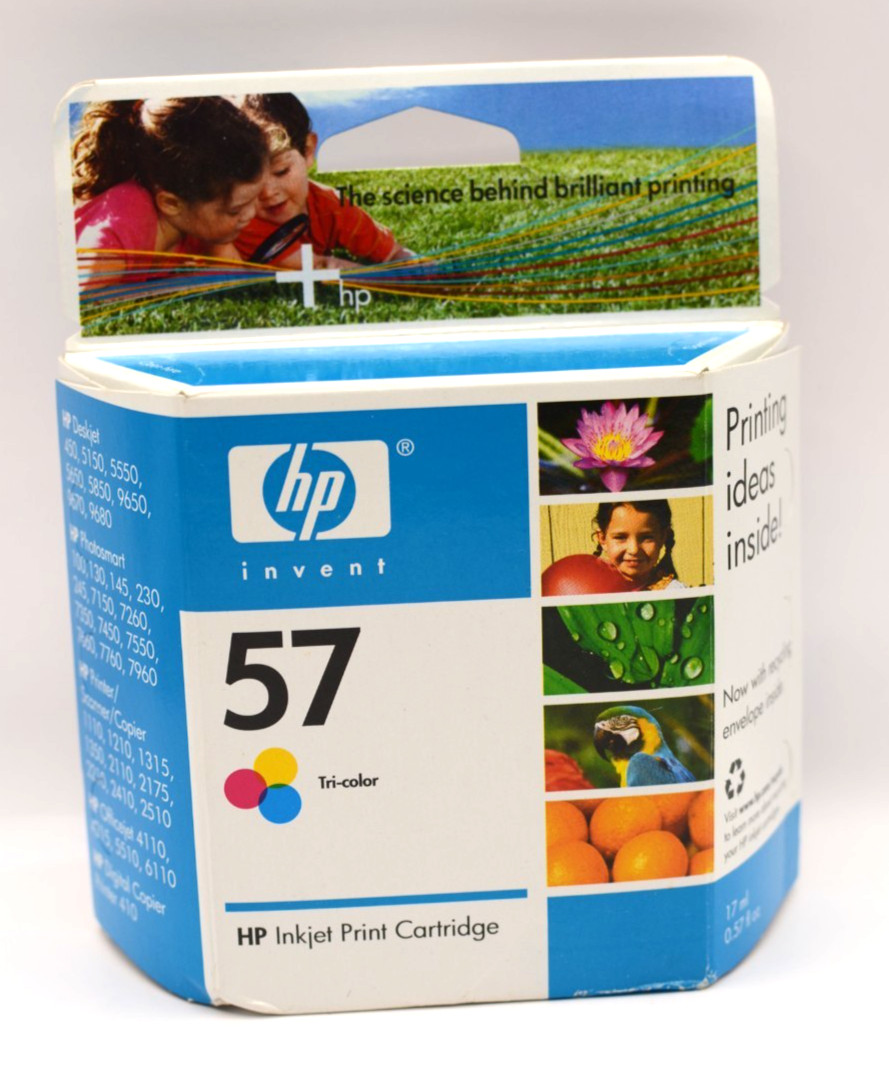 New Genuine HP 57 Tri-Color Ink Cartridge Expiration Date 05/2007 *FREE SHIPPING