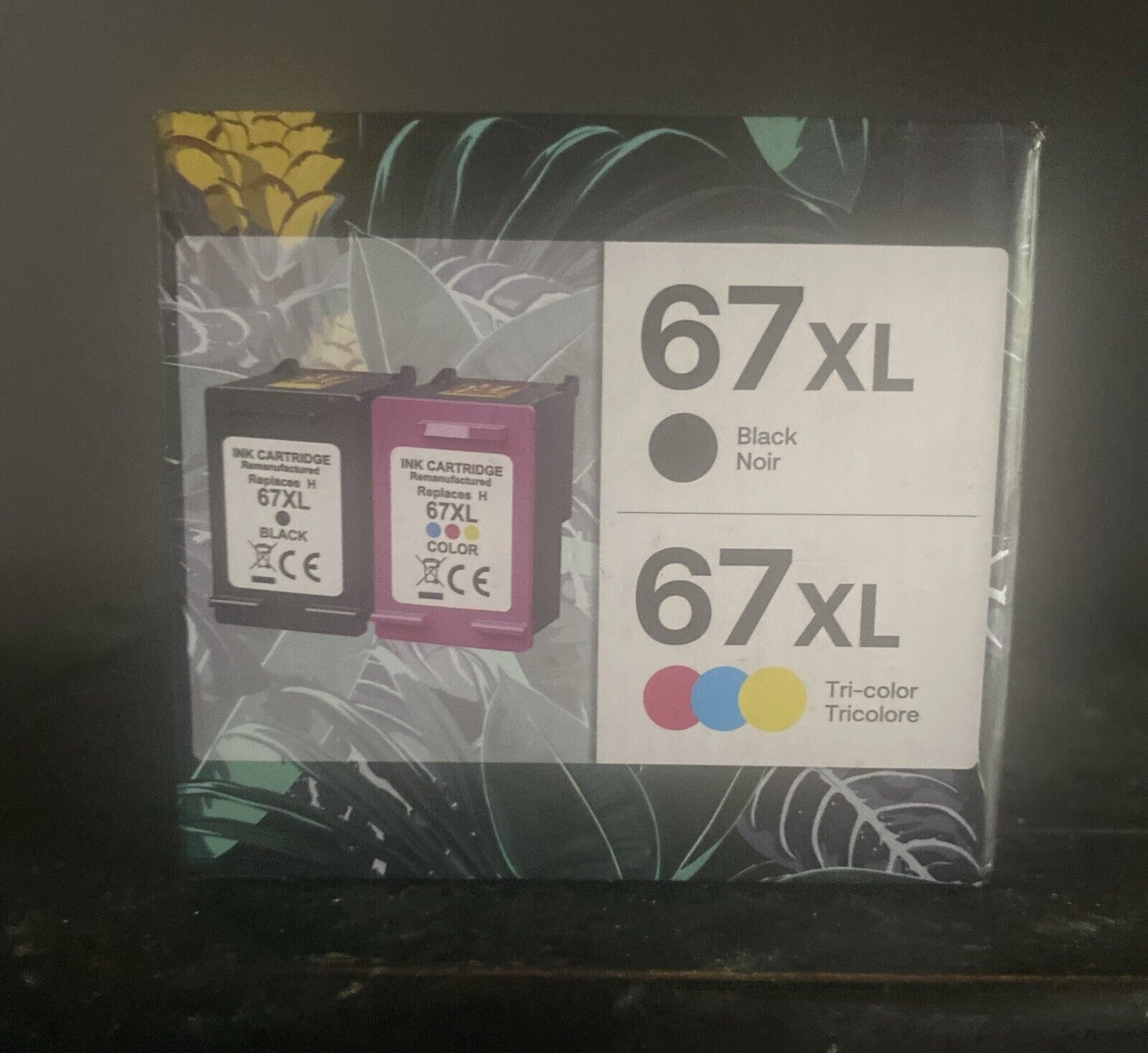 67 XL ink cartridges Combo Pack  Black And Color Ink Exp 10/25