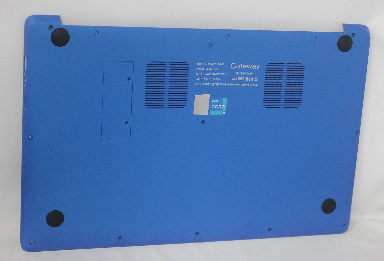 GWNC31514-BL-BASE-B Gateway Bottom Base Cover Blue Gwnc31514-Bl Grade B