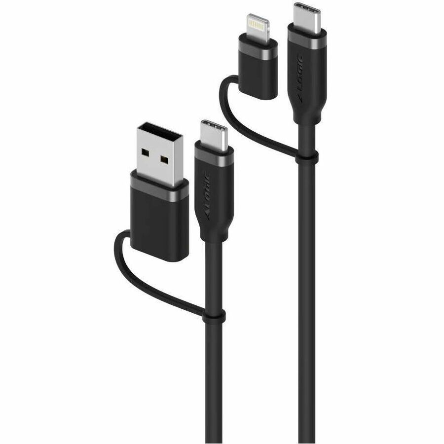Alogic 1.5m 100W Universal Charging Cable ELSI4IN1U2BK15