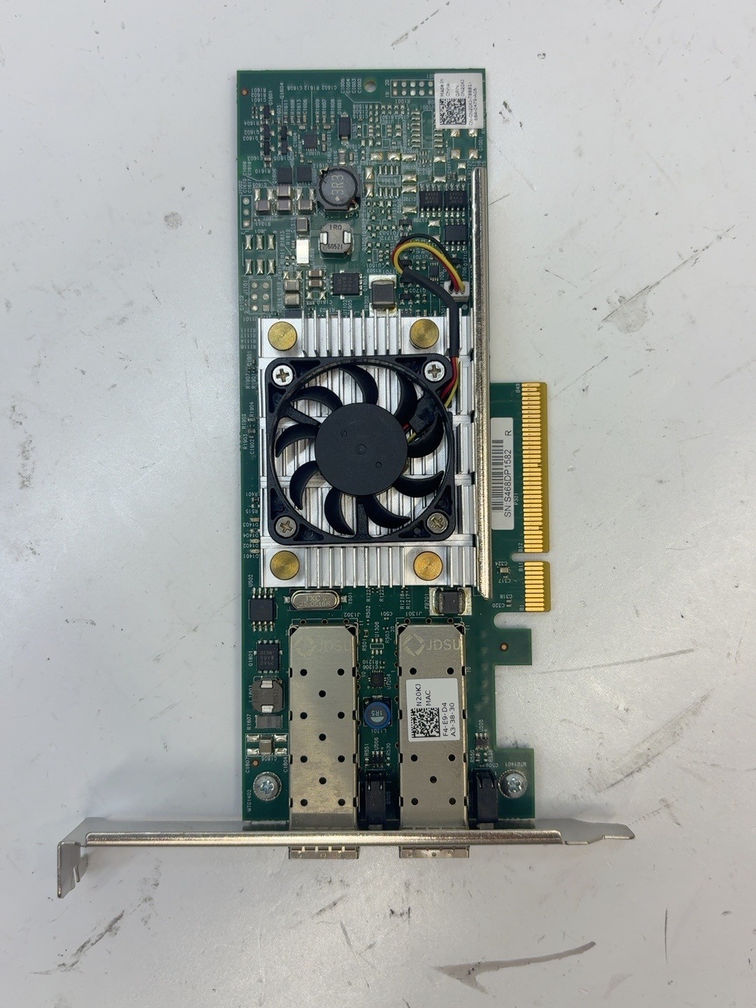 Broadcom BCM957810A1006G BCM57810S Dual Port 10GbE SFP+ PCIe x8 NIC T8E11