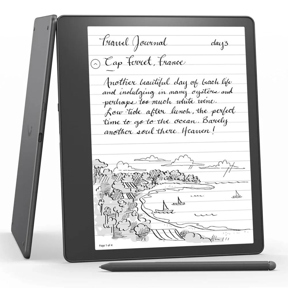 Amazon Kindle Scribe 1st Generation 16GB Wi-Fi 10.2" eReader bundle+cover & pen