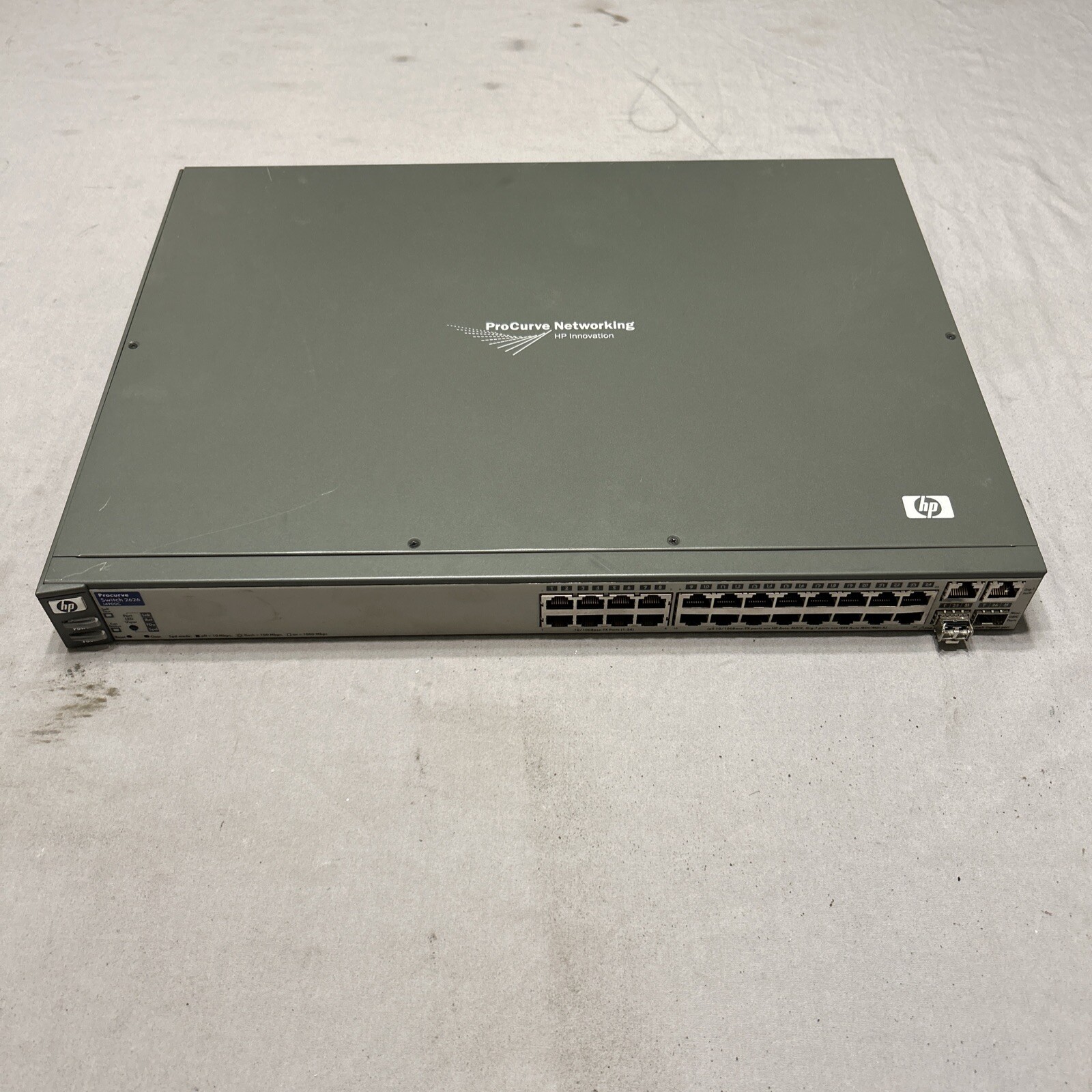 HP PROCURVE ETHERNET SWITCH 2626 J4900C (UNTESTED)