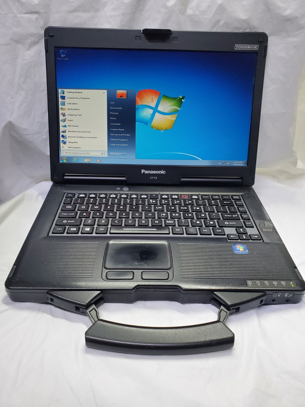Panasonic Toughbook CF-53 MK2 Core i5-3320M 2.60GHz 8GB - 256GB SSD, WIN 7 Pro, 