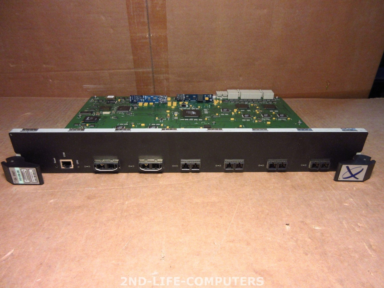 Enterasys 5G106-06 Gigabit Ethernet Module 4x 1000Base-SX 2x GBIC FROM Matrix E5