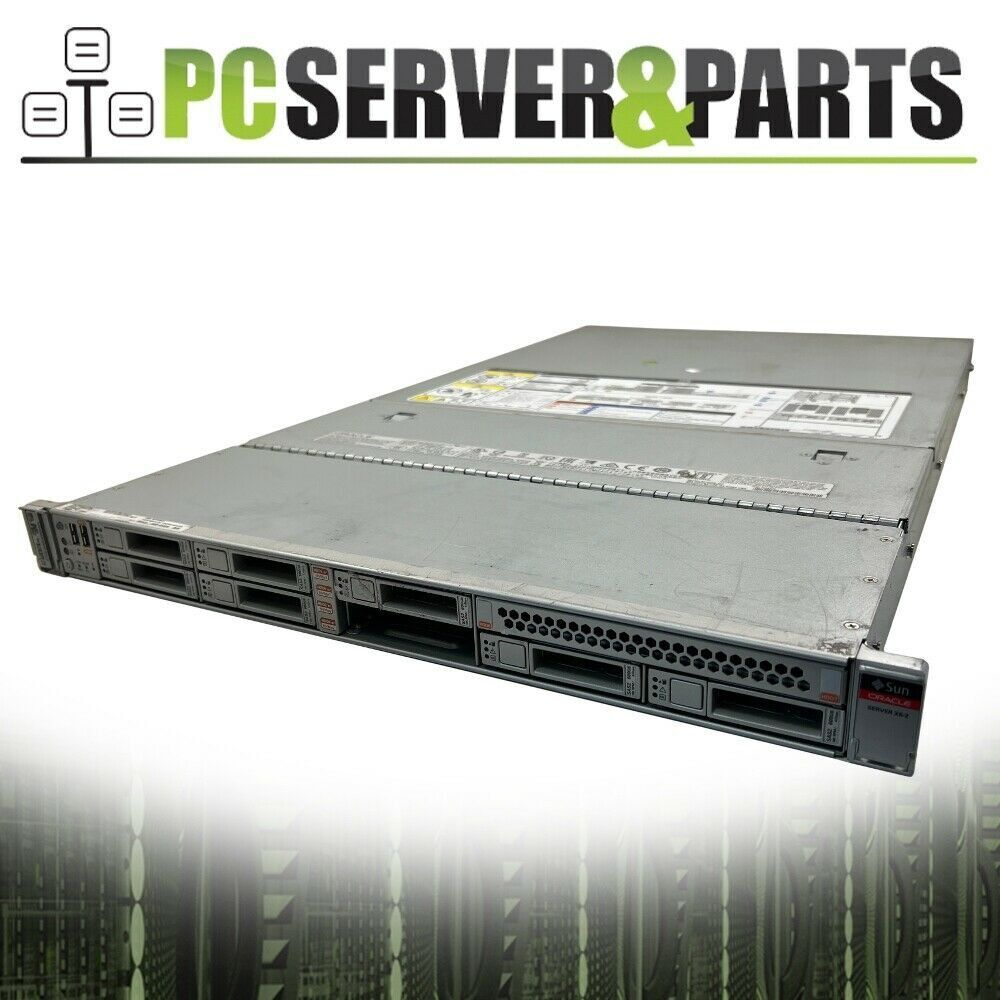 Sun Oracle X6-2 8-Bay SFF 1U Barebones Server w/ 2x PSU No CPU/ RAM/ RAID/ RAM
