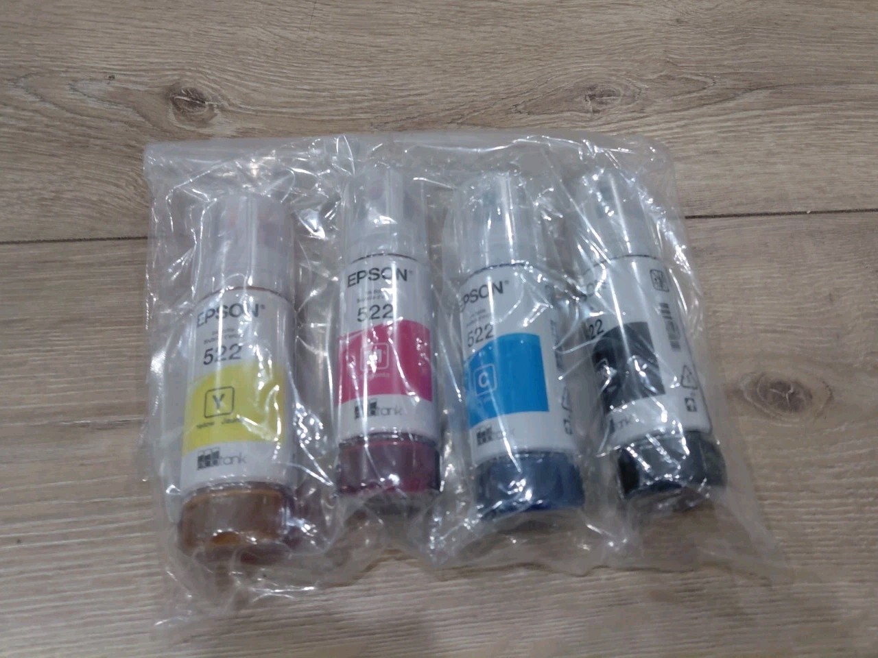 Genuine Epson 522 Ink Combo Pack for ET-2400 ET-2840-ET-4810-OEM-4PK