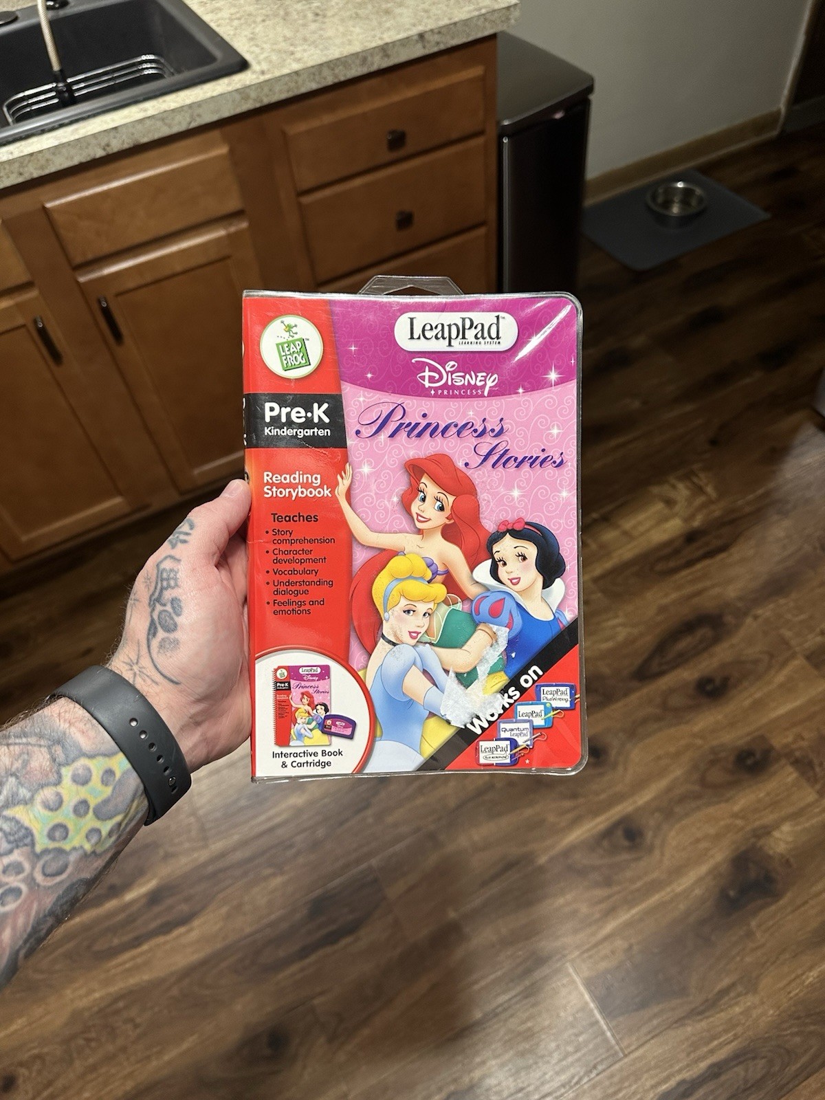 LeapFrog Leap Pad Start Pre-Reading Disney Princess Stories.