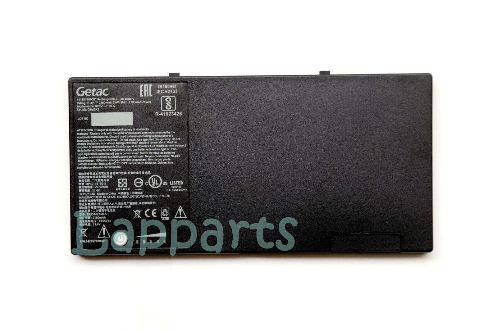 BP3S1P2160-S BP3S1P2160 New Original Battery for Getac F110 G2 G4 441857100001