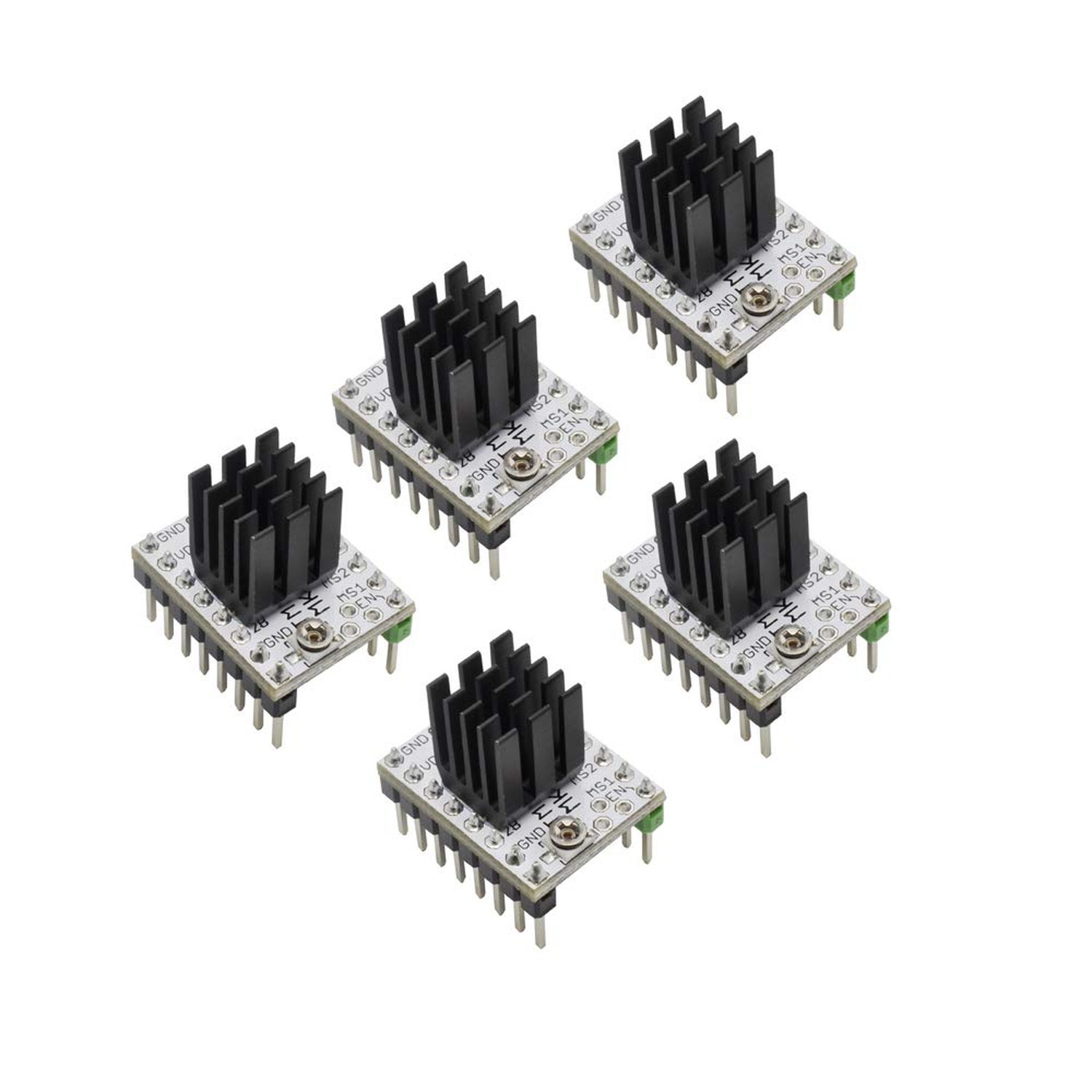MKS 5pcs TMC2208 V2.0 Stepper Motor Driver, Ultra Silent, Compatible with MKS...