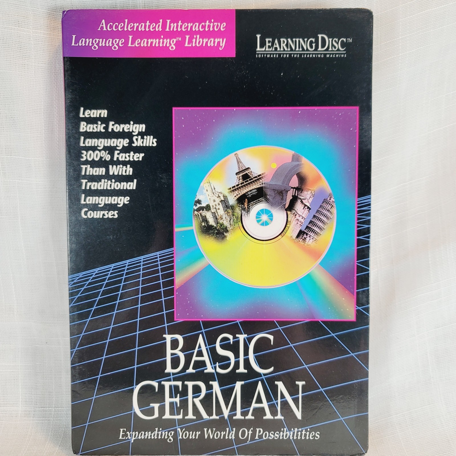 Basic German Language Learning Disc For Zygon Learning Machine 1994 *Read* 