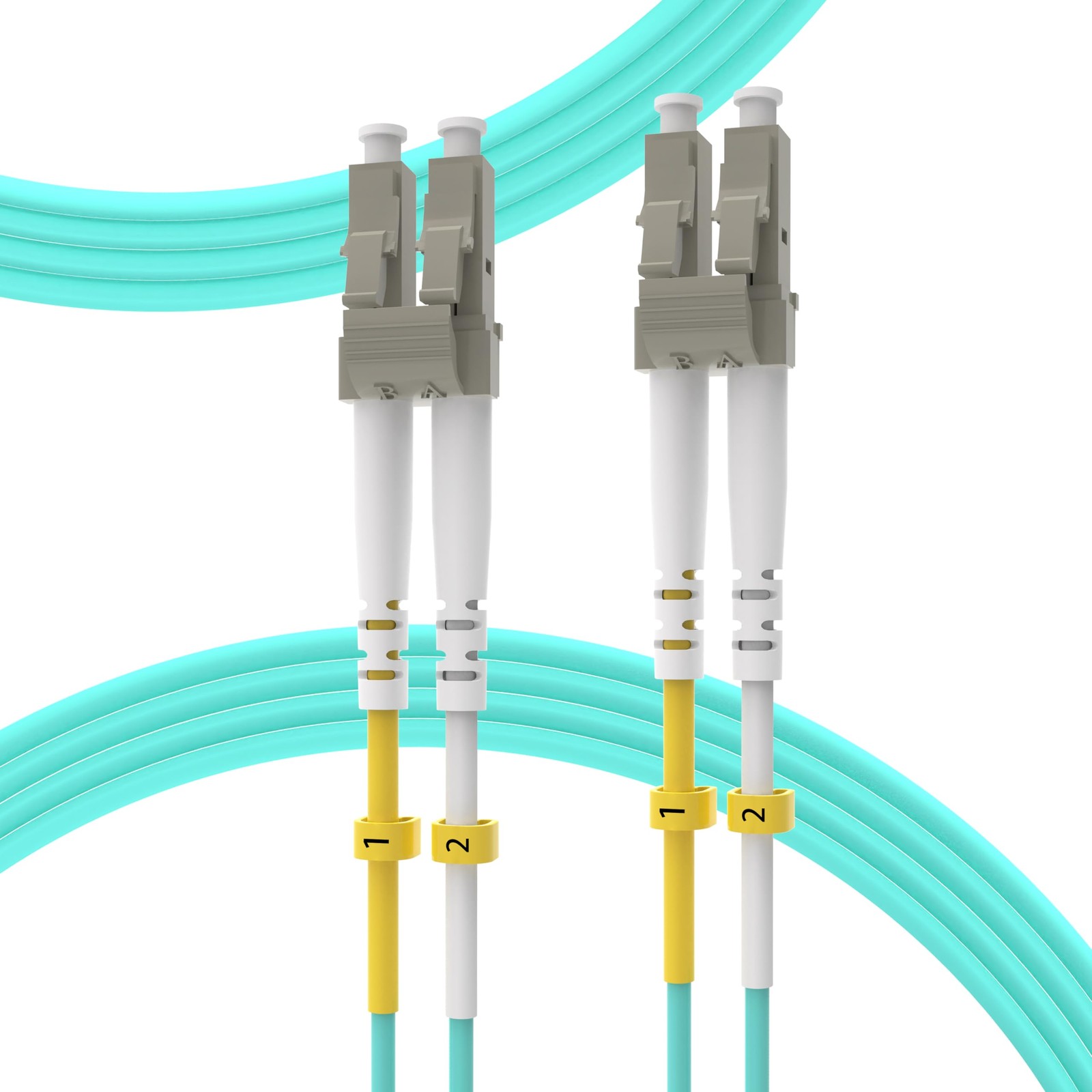 KeepFly Fiber- OM4 LC to LC Fiber Patch Cable 200m/656ft, 40Gb/100GBb 50/125μm