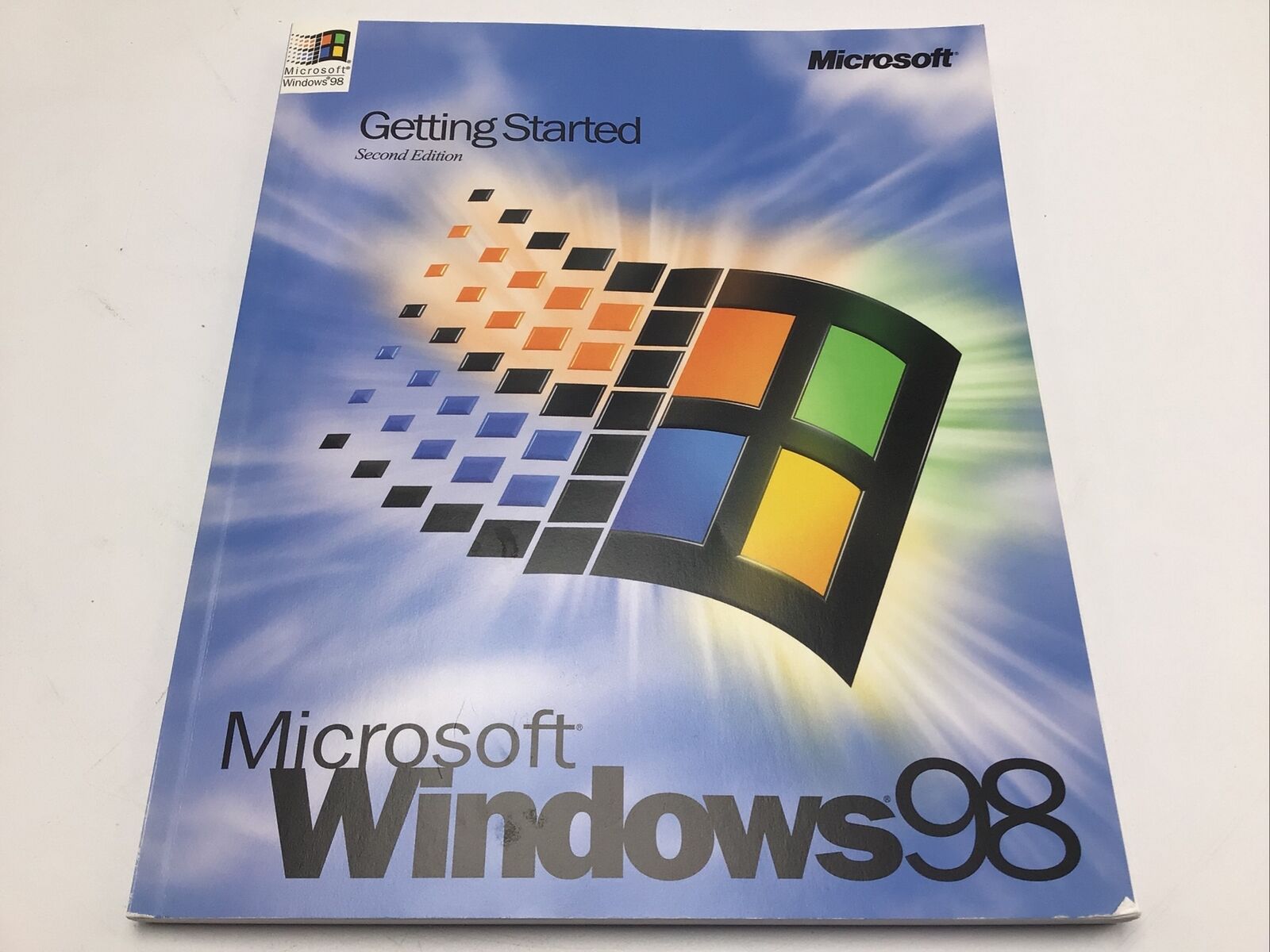 Microsoft Windows 98 Second Edition Book Getting Started Vintage 