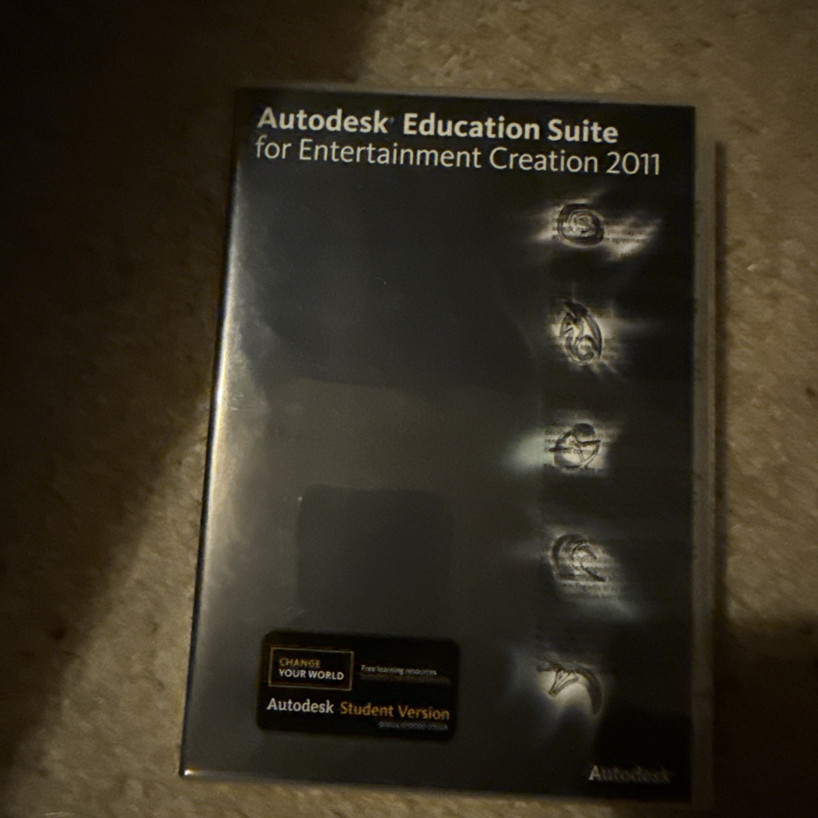 Autodesk Education Suite for Entertainment Creation 2011 Set With Serial/Key
