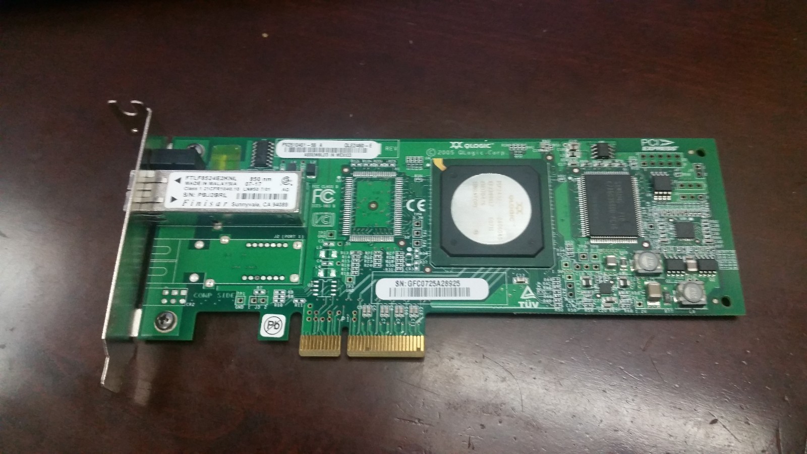 QLogic SANblade QLE2460-E Single Port Fibre Channel Network Card Low Profile