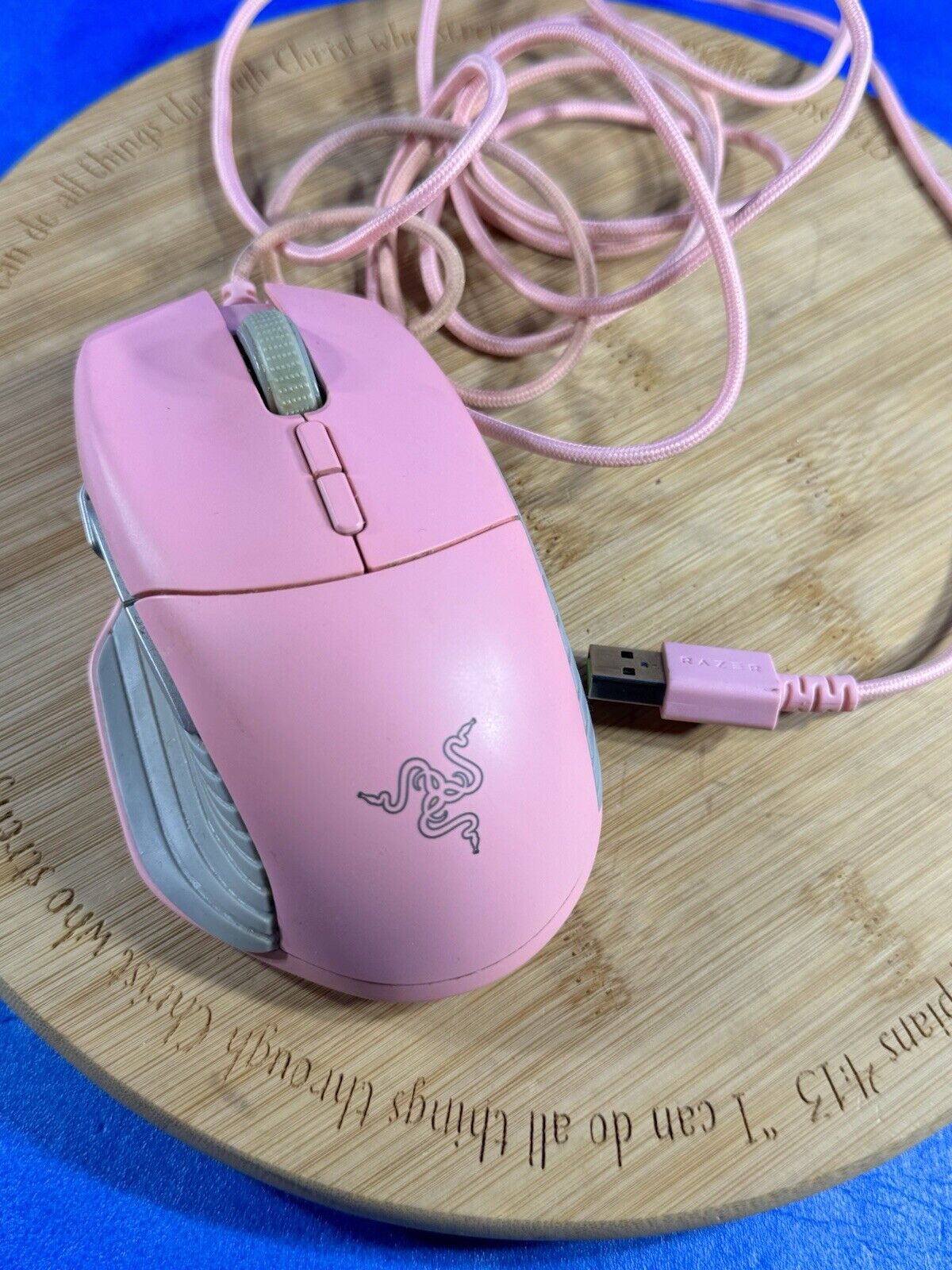 Razer Basilisk Wired Gaming Mouse - Pink RZ01-0233