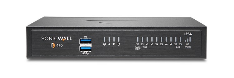LOT OF 2 SonicWall TZ470 470 Network Security/Firewall Appliance