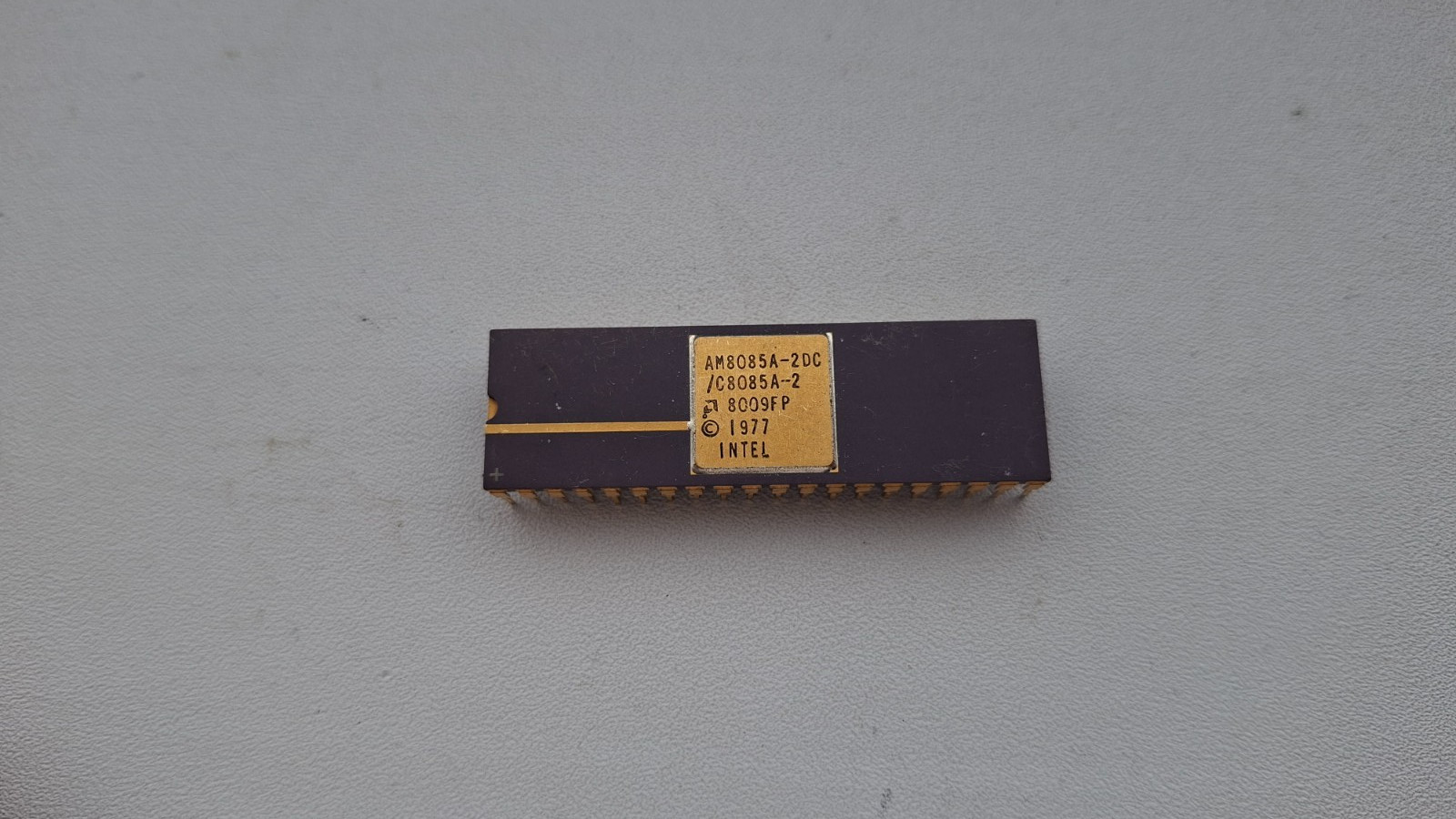 AM8085A-2DC / C8085A-2 5MHz rare vintage CPU early Intel C8085 clone GOLD