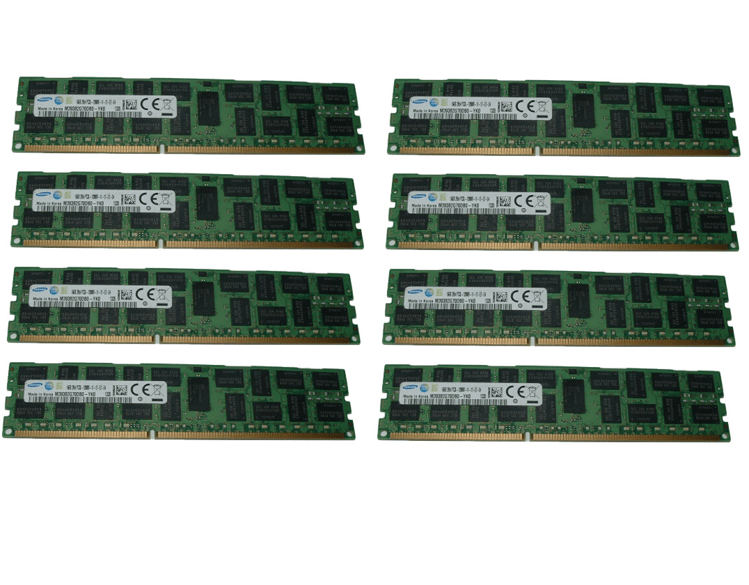 128GB (8x 16GB) 12800R RAM Memory For HP Proliant DL360 DL380 DL580 G6 G7 G8