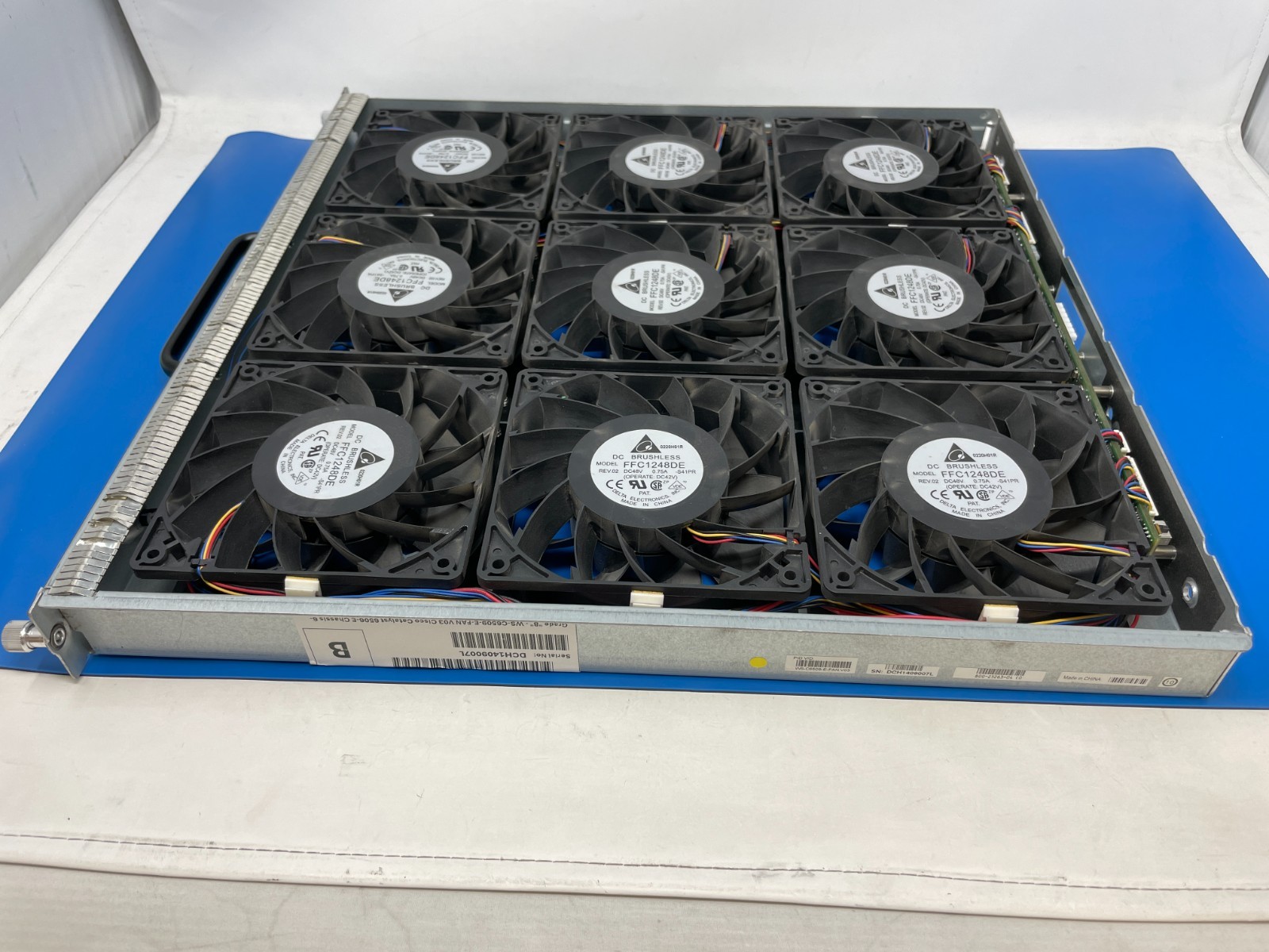 Tested CISCO WS-C6509-E-FAN Catalyst 6509-E Chassis 9 Fan Tray
