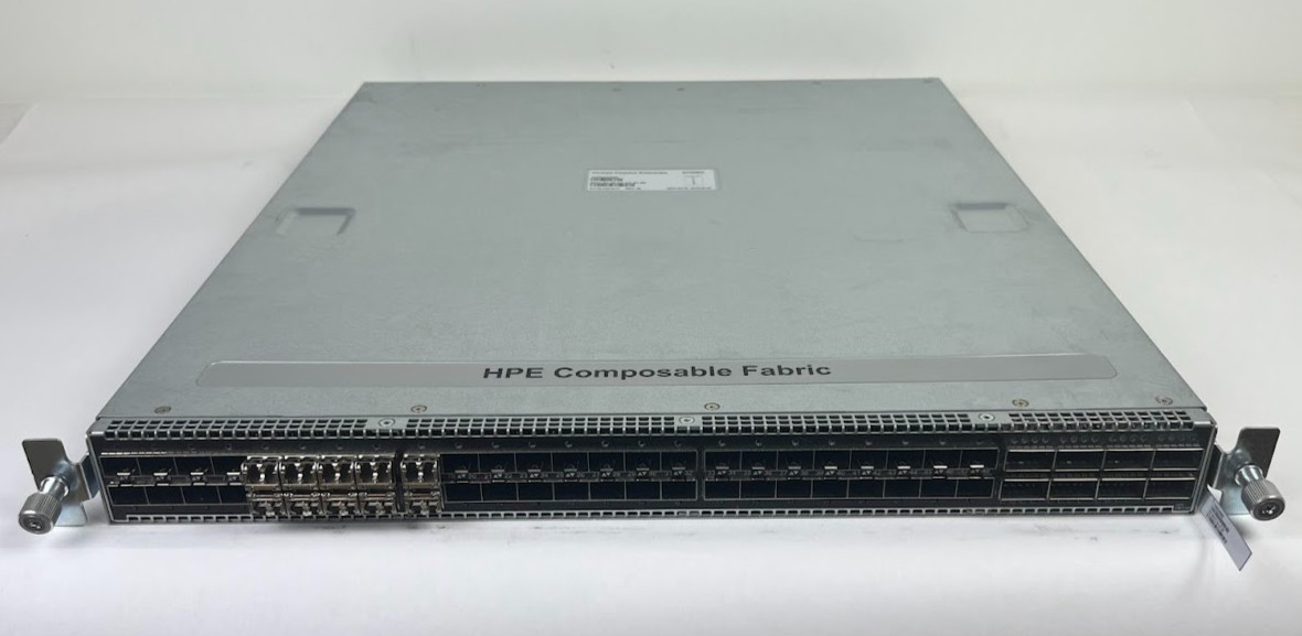 HPE FM 3180 Fabric Switch R1N26A 8x ASFP28 48x-Port 10/25GbE 2x PSU Rails