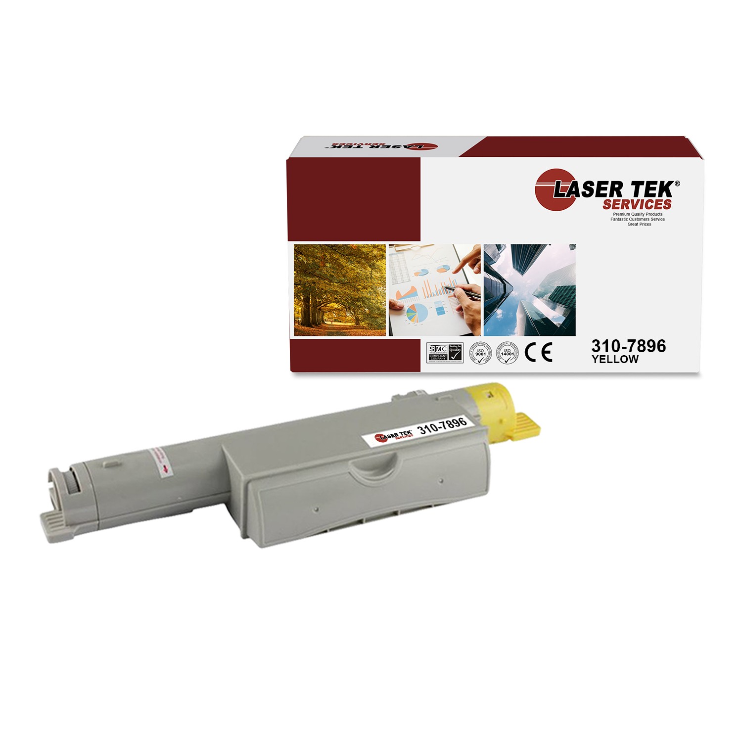 LTS 310-7896 Yellow Compatible for Dell 5110 5110CN Toner Cartridge