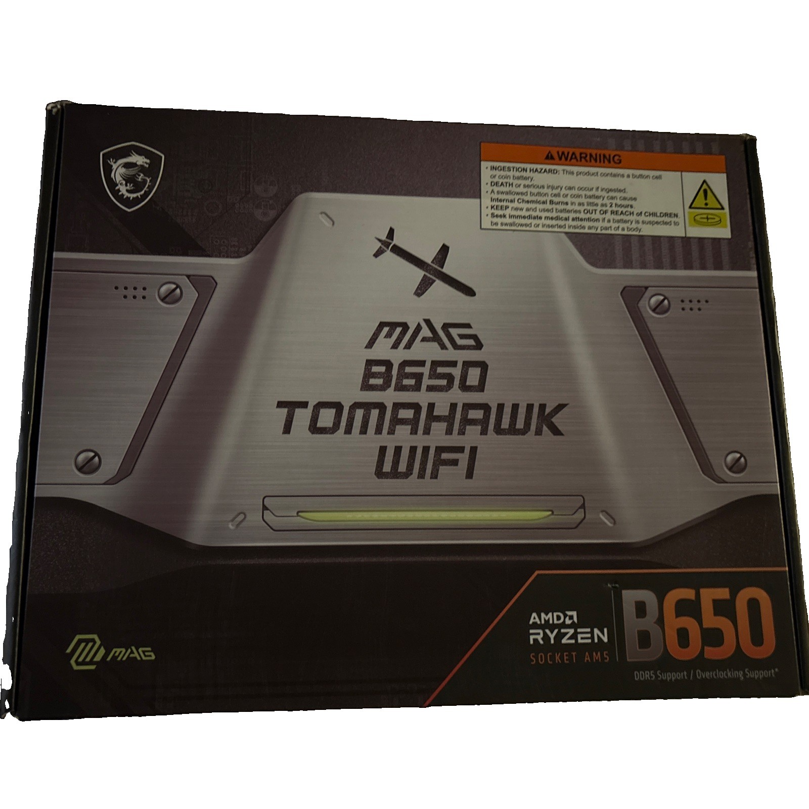 MSI MAG B650 Tomahawk WiFi AMD B650 Socket AM5 ATX
