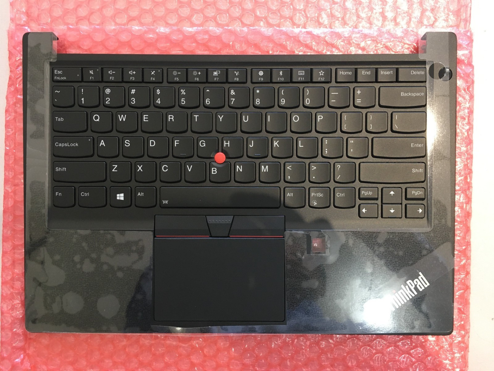 02HM108 NEW GENUINE LENOVO THINKPAD E490s PALMREST KEYBOARD US