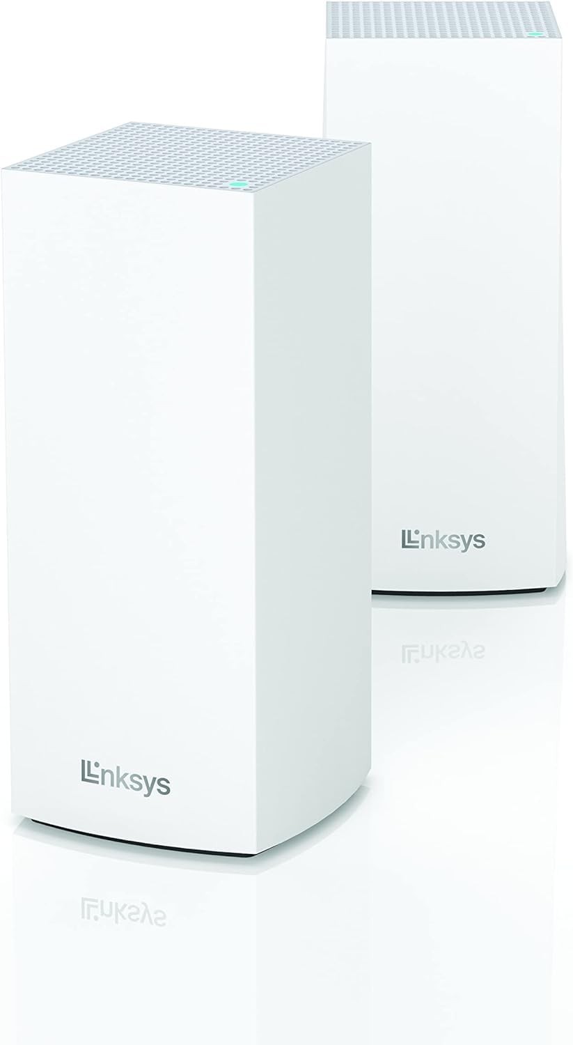 Linksys Velop 6 MX8400 Tri-Band AX4200 Router WiFi 6 Mesh System x 2 Pack